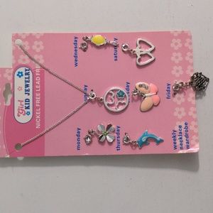 Girl Kid Jewelry Nickel Free Lead Free Weekly Necklace Wardrobe